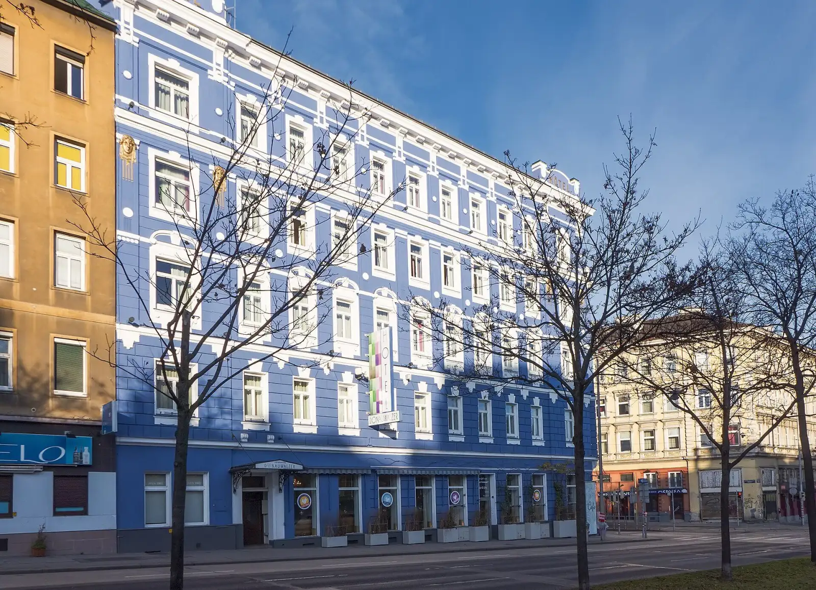 Das Hotel Donauwalzer am Hernalser Gürtel, eines der Boutiquehotels in Wien