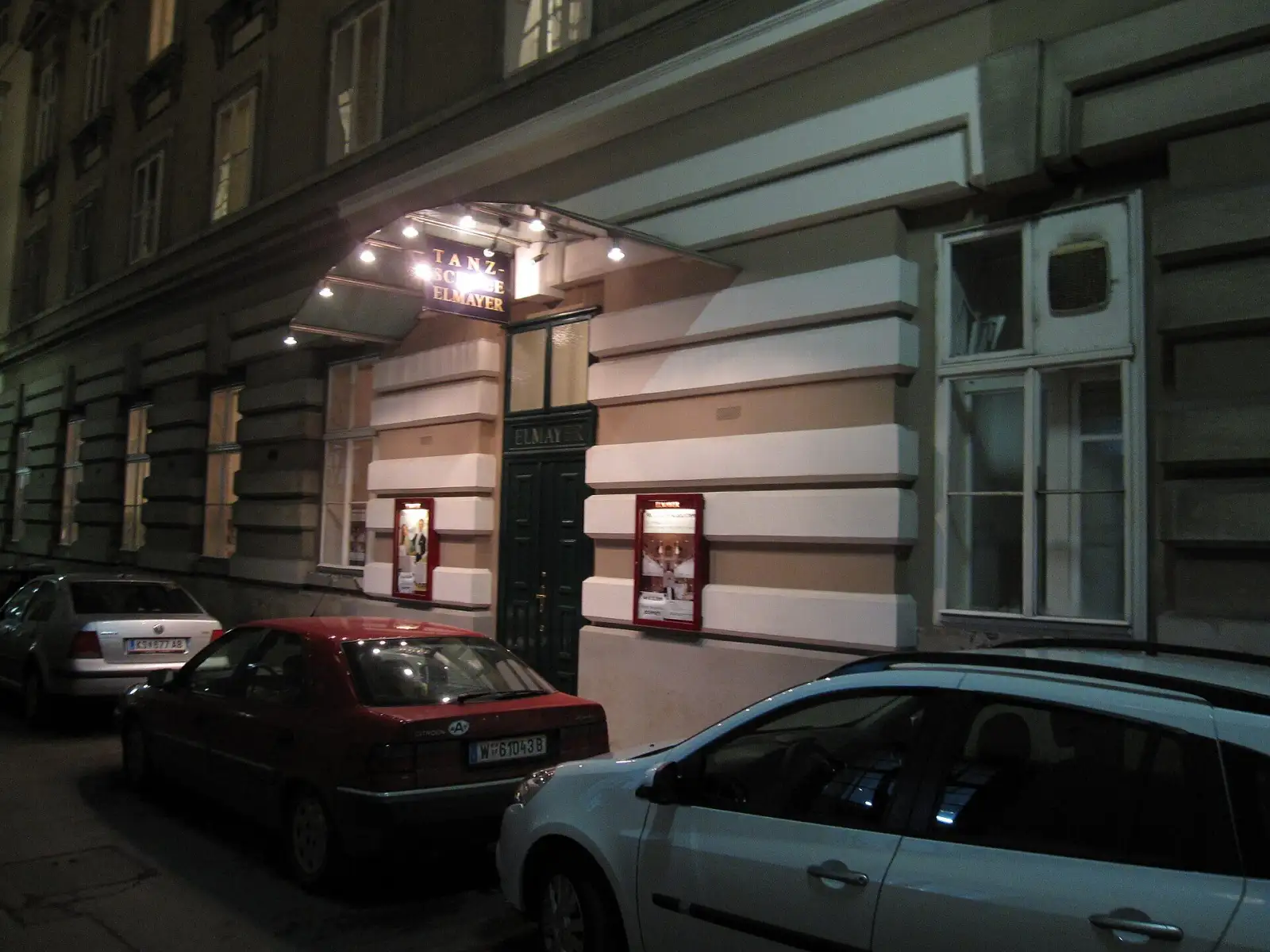 Die Tanzschule Elmayer in der Bräunerstraße in Wien