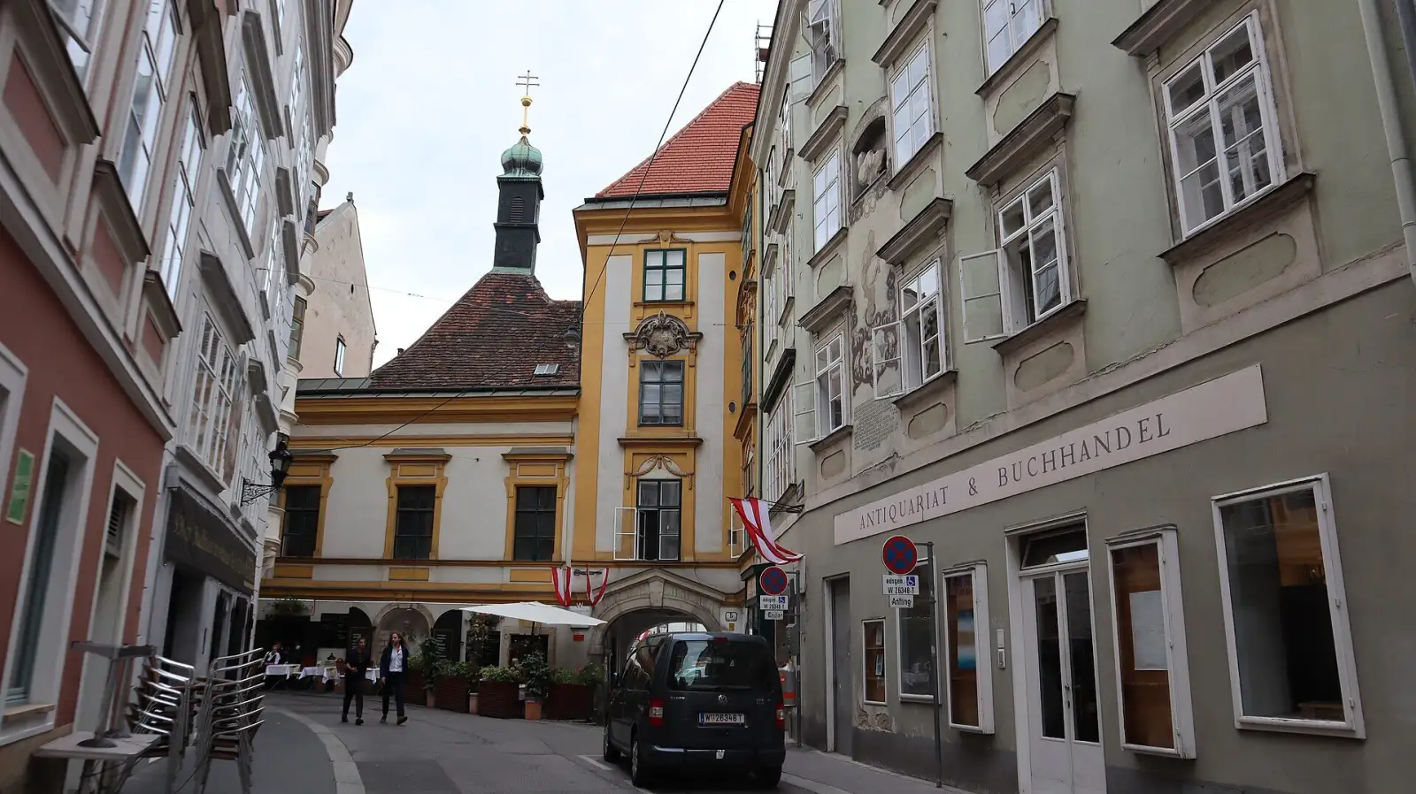 Bürgerhaus Zum Basilisken in der Wiener Schönlaterngasse