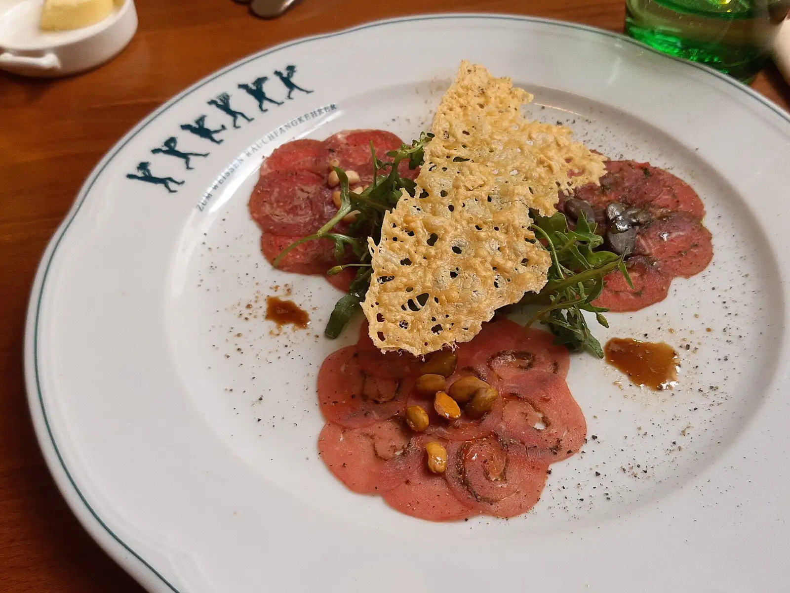 Carpaccio-Trio im Restaurant Zum weißen Rauchfangkehrer
