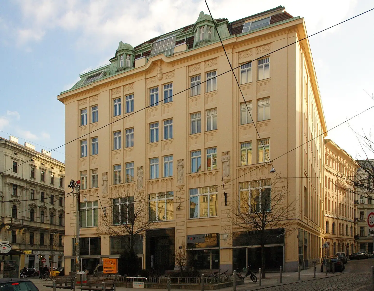 Das Haus Siebensterngasse 31 in Wien-Neubau