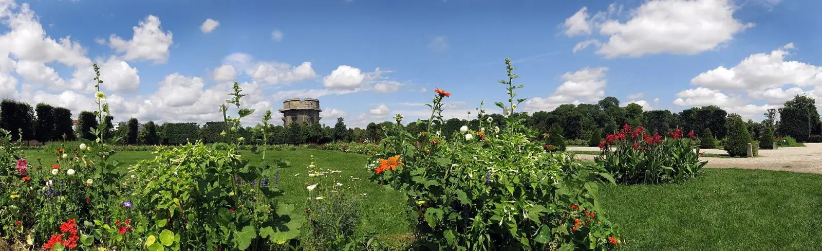 Der Augarten, einer der ältesten Parks in Wien