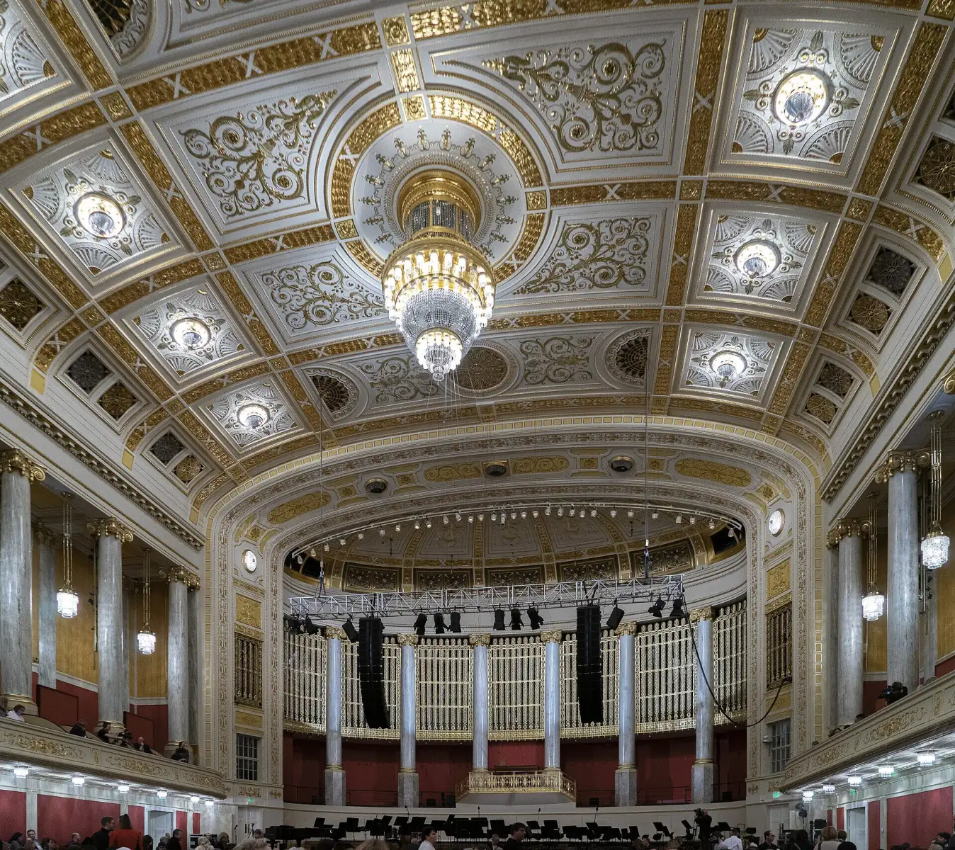 Der Große Saal im Wiener Konzerthaus