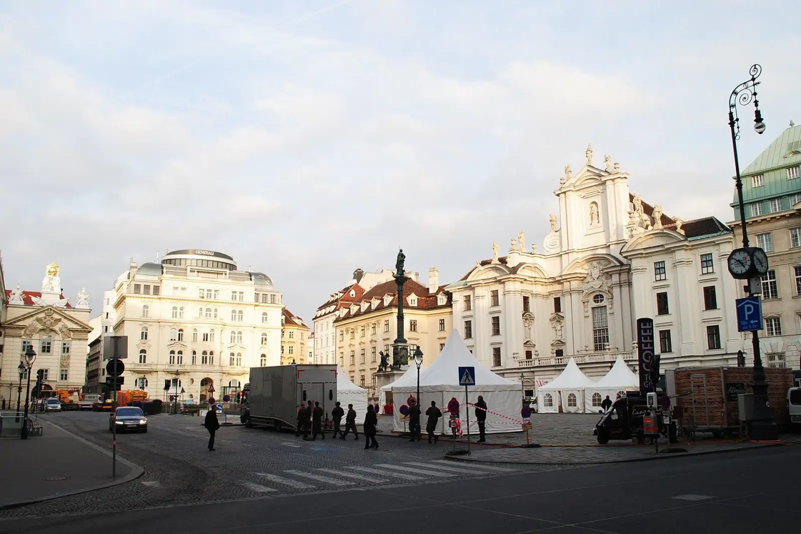 Der Platz Am Hof in der Wiener Innenstadt