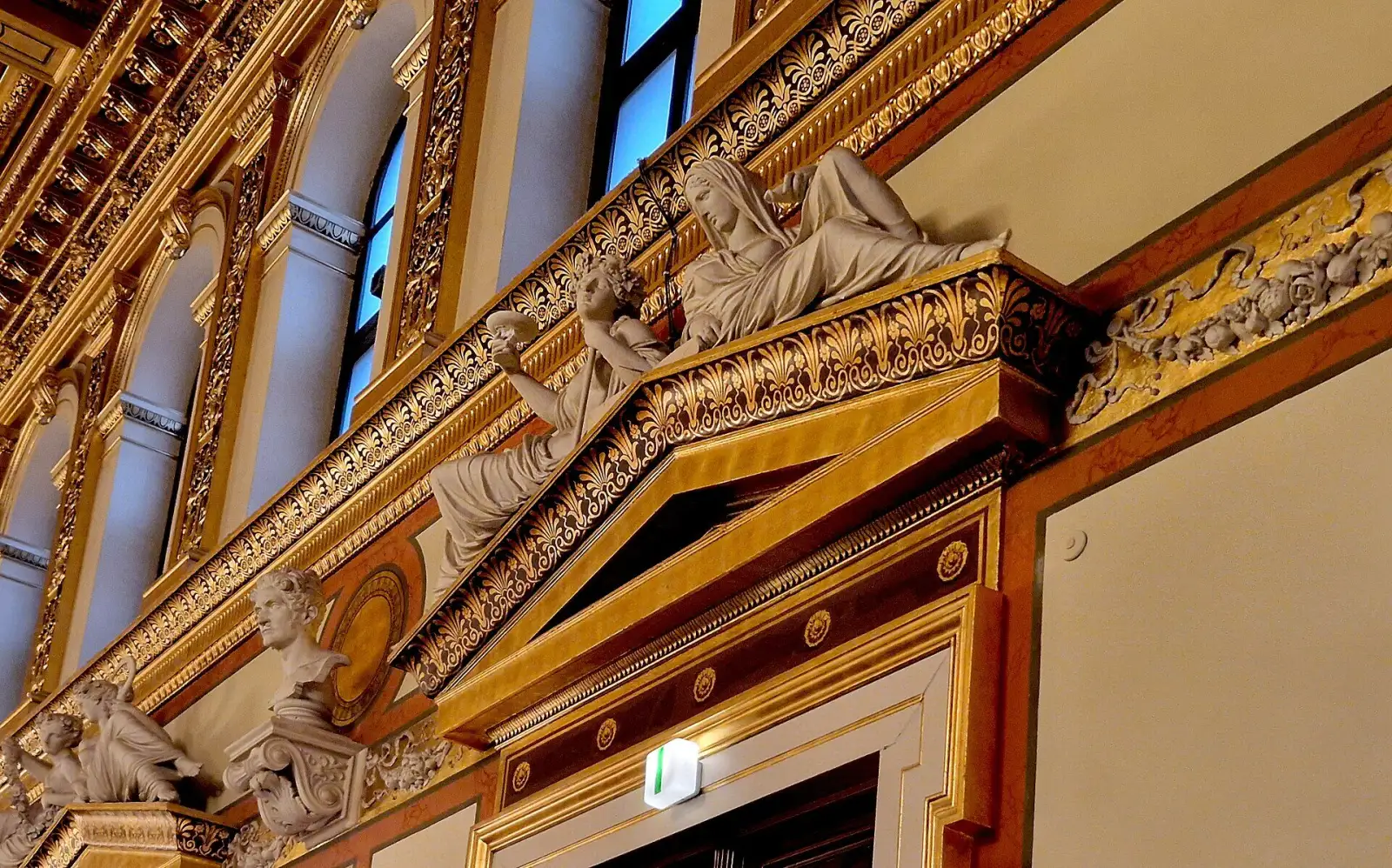 Detail im Großen Saal des Musikvereins