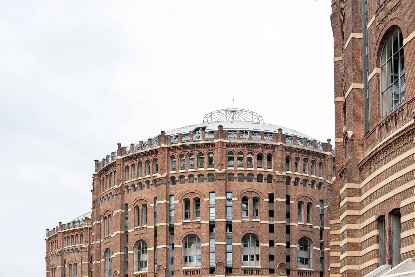 Die Gasometer in Simmering