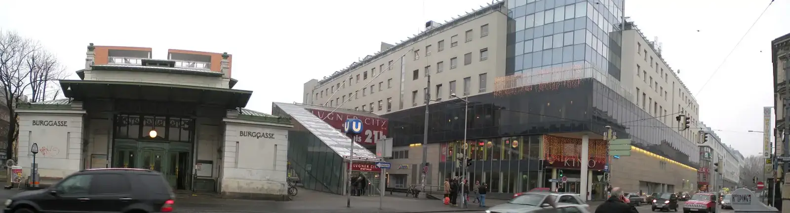 Die Lugner City am Gürtel im 15. Bezirk