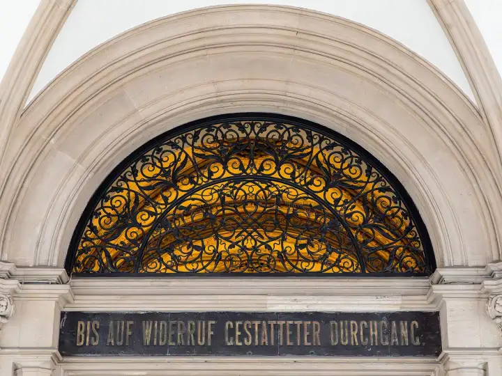 Ferstelpassage im Palais Ferstel, eines der bekanntesten Durchhäuser in Wien