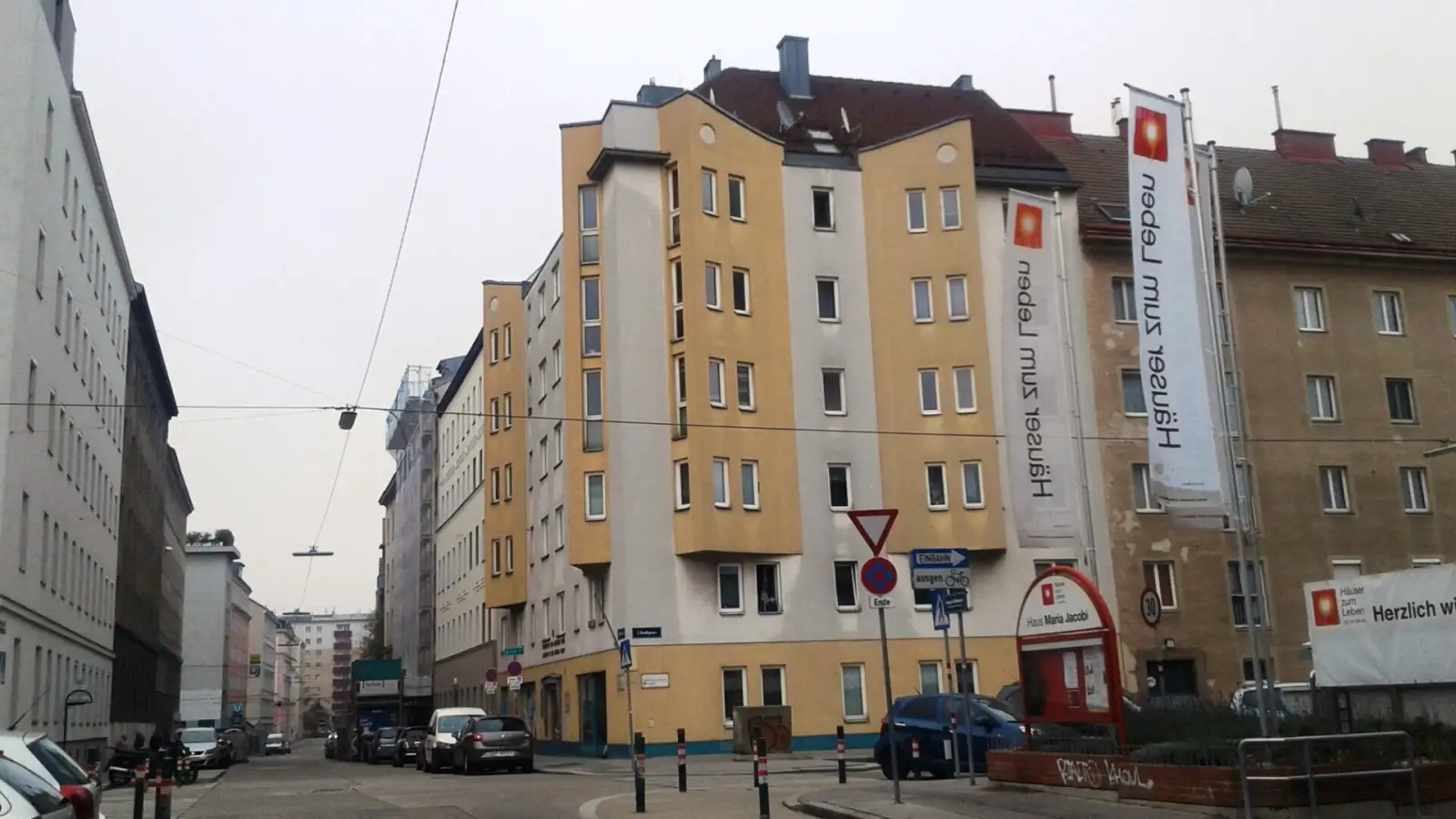 Gemeindebau in der Würtzlerstraße in Wien-Landstraße