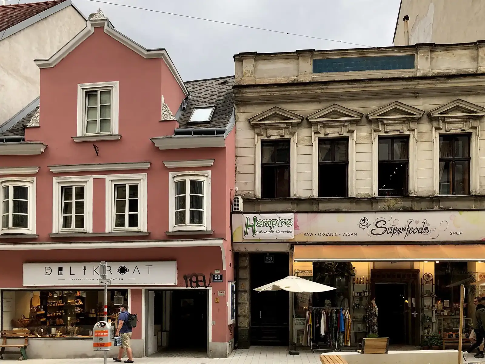 Gründerzeithäuser Neubaugasse 58 und 60