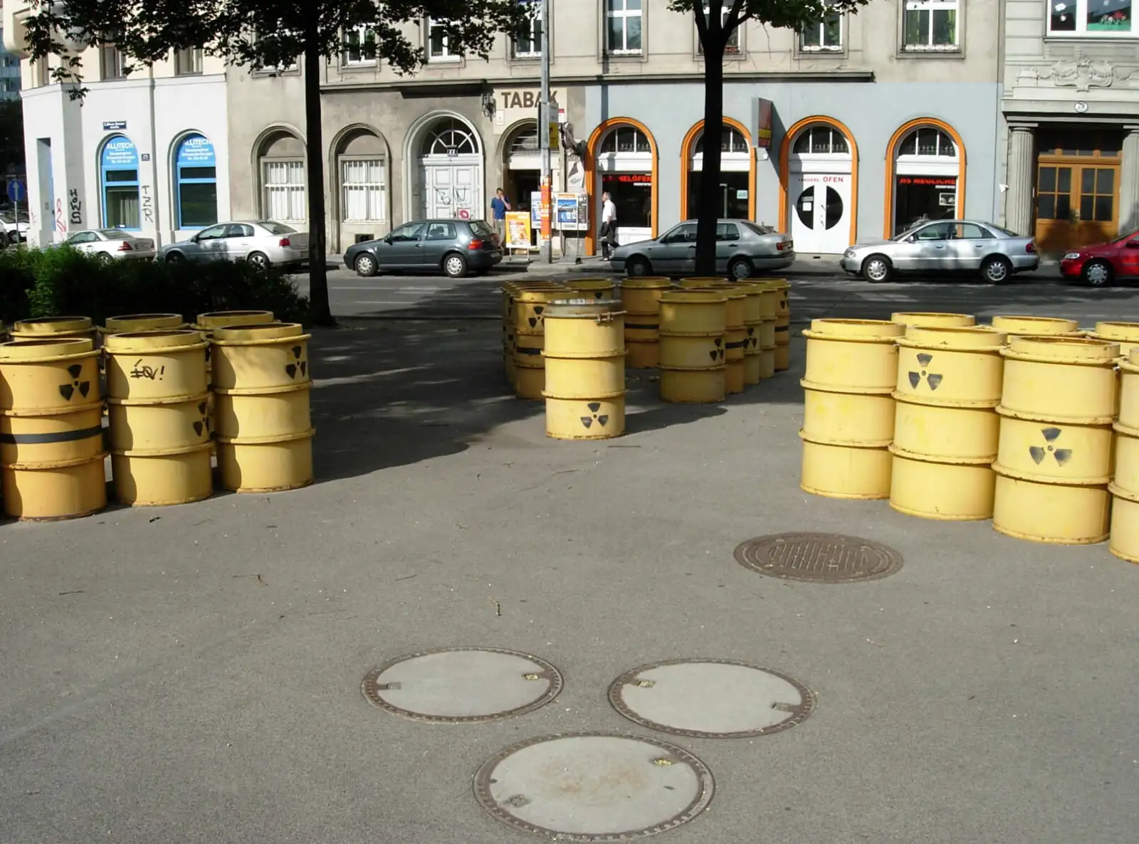 Häuserzeile an der Oberen Donaustraße am Donaukanal in der Leopoldstadt