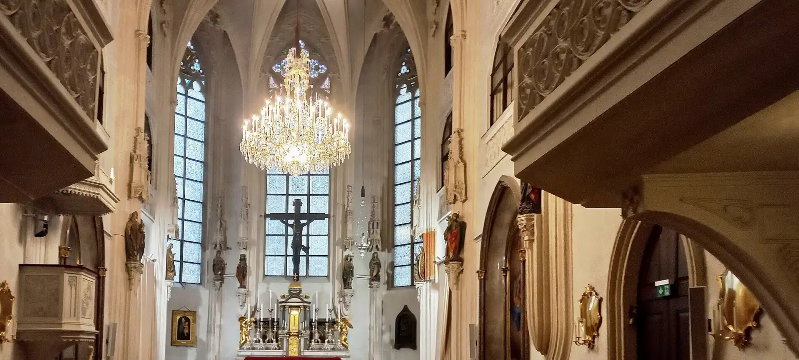 Innenraum der Hofburgkapelle in Wien