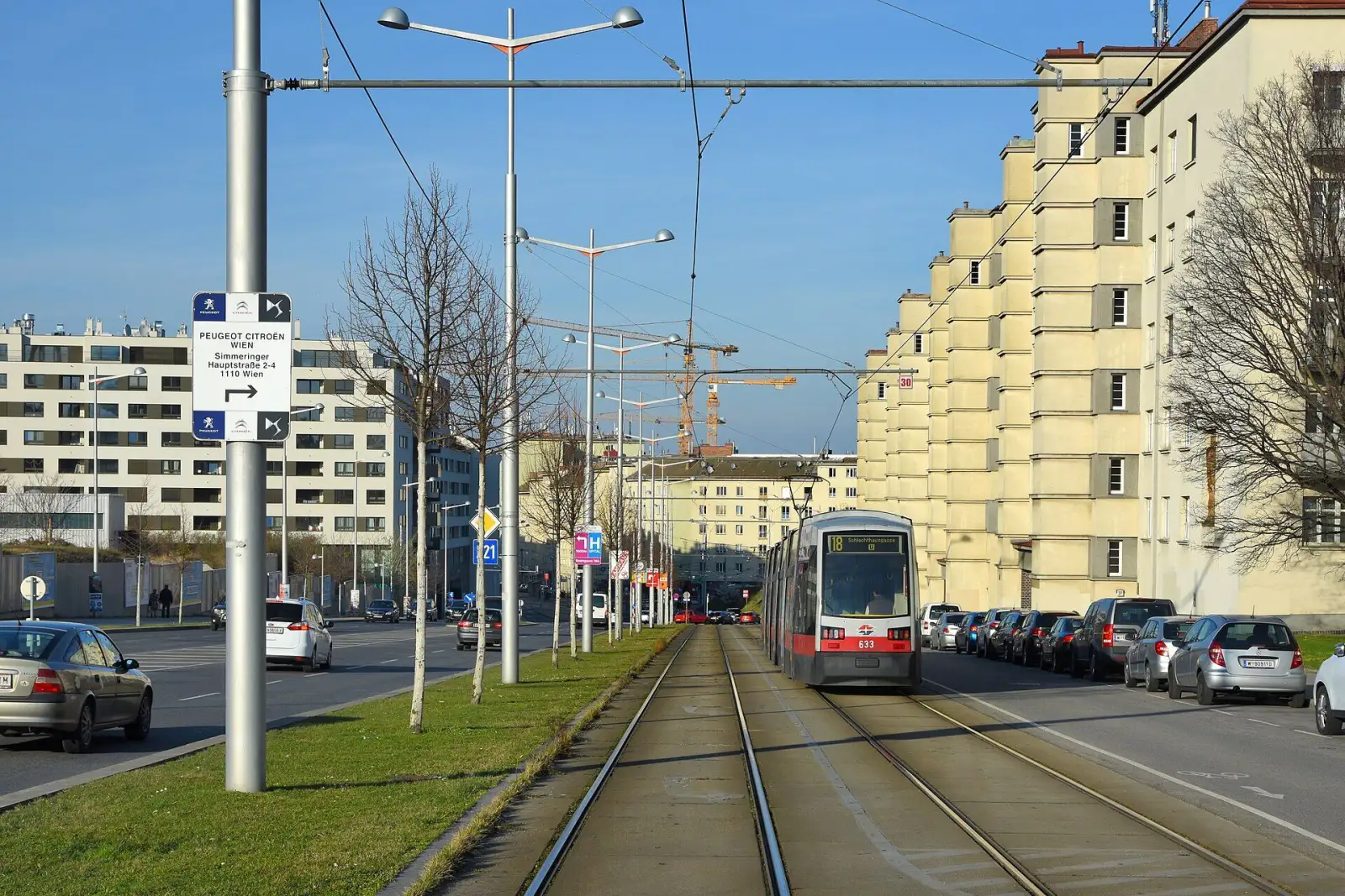 Landstraßer Hauptstraße beim Wildganshof im 3. Bezirk