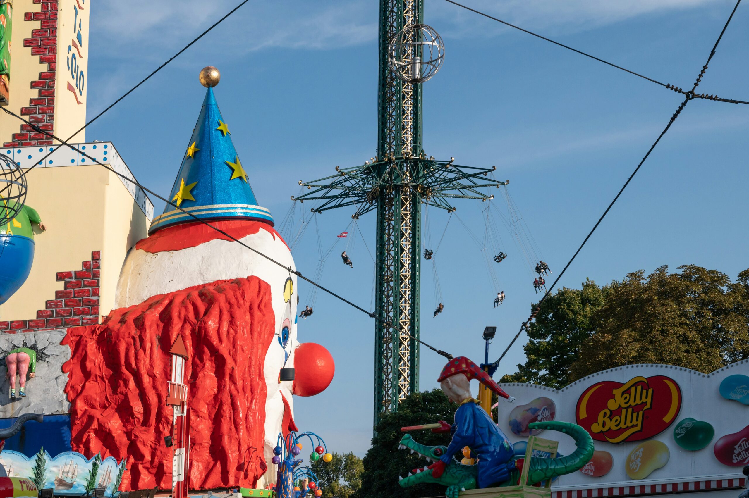 Stimmung im Wiener Prater, Blick ins Grüne